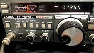 Rádio Amador PX. Yaesu FT-757GX II. Boas Palavras de um cidadão.