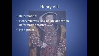 4. Church History 1/26/2020 - Christ Episcopal Inquirers' Class