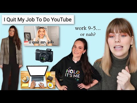 Should YouTubers Quit Their Day Jobs?