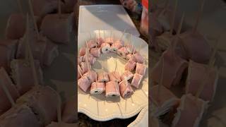 The Best Holiday Snack! - Ham and Onion Rollups