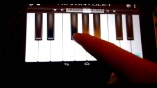 Video-Miniaturansicht von „Titanic Main Theme (Celine Dion - My Heart Will Go On). Android. "Perfect Piano". Asus Nexus 7“