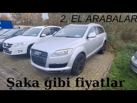 almanya araba fiyatları asgari ücretle alınacak arabalar 2500€