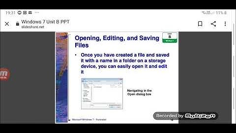 Class 5 Chapter 4 Files and folders in windows 7- part 2