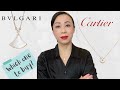 Bvlgari Divas’ Dream Necklace Vs. Cartier Amulette Necklace/ Mod Shots/Which one to buy?