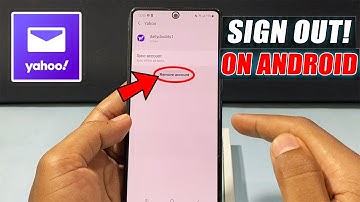 How to Sign Out of Yahoo Mail on Android | Yahoo Account Log Off!