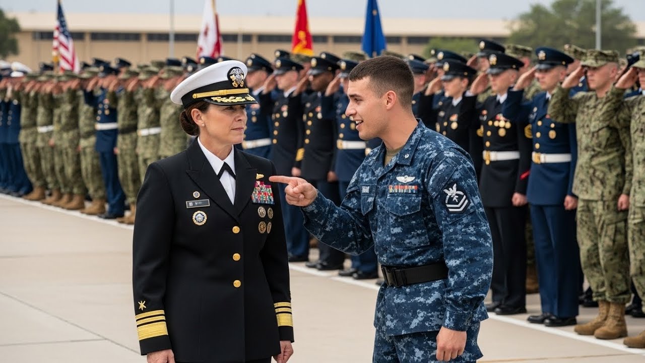 “Navy SEAL Asked Her Rank As A Joke — Then The Entire Base Saluted Her Name”,