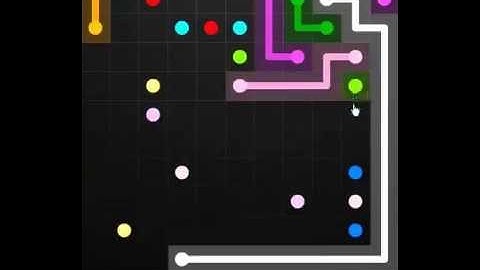 flow game facebook - 11 x 11 mania level 102 Connect the dots