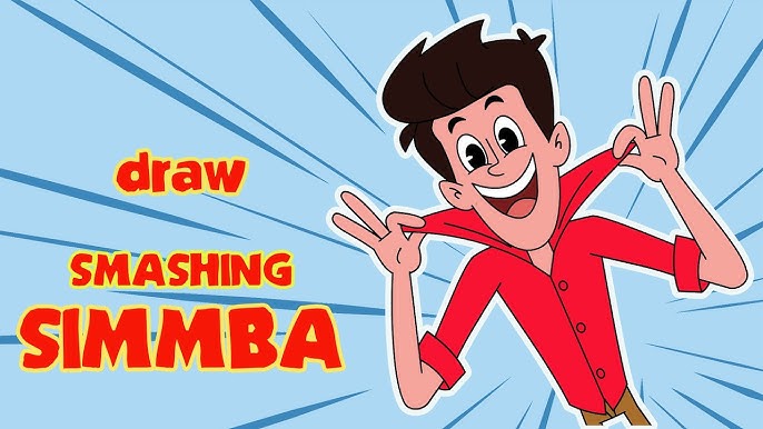 photo Smashing Simmba Drawing smashing simmba new cartoon drawing