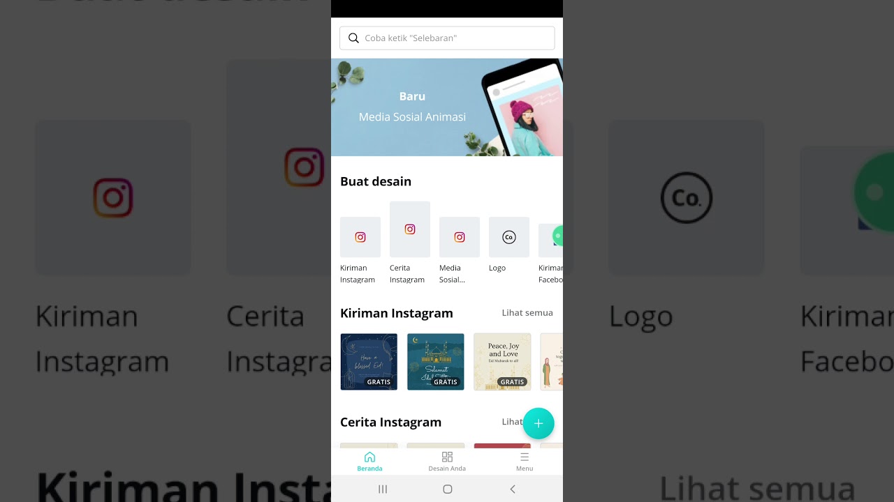 Tutorial Canva  Membuat Data Diri dengan Template Kartu  