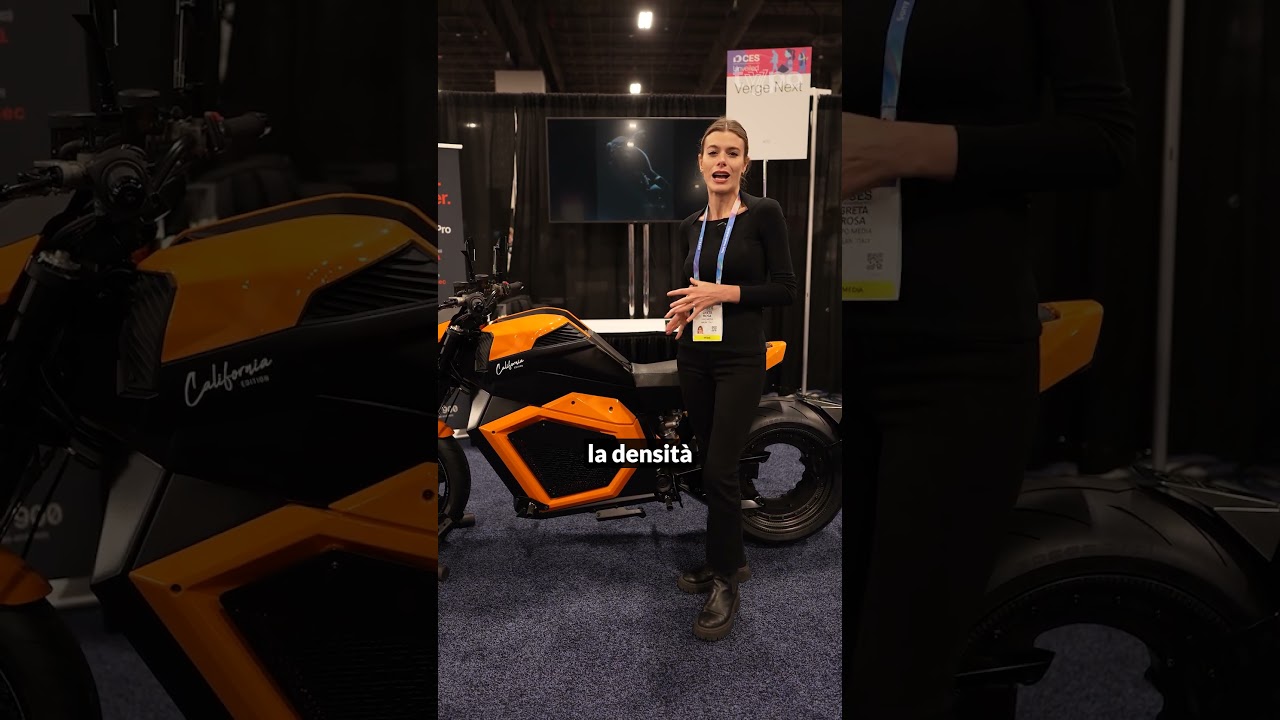 La prima MOTO elettrica con Batterie allo STATO SOLIDO