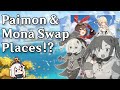 Paimon &amp; Mona Swap Places!? (Genshin Comic Anthology Vol 1. Ch. 7 - 13)