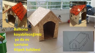 Kopek Kulubesi Yapimi Hemde Osb Malzemesinden Youtube