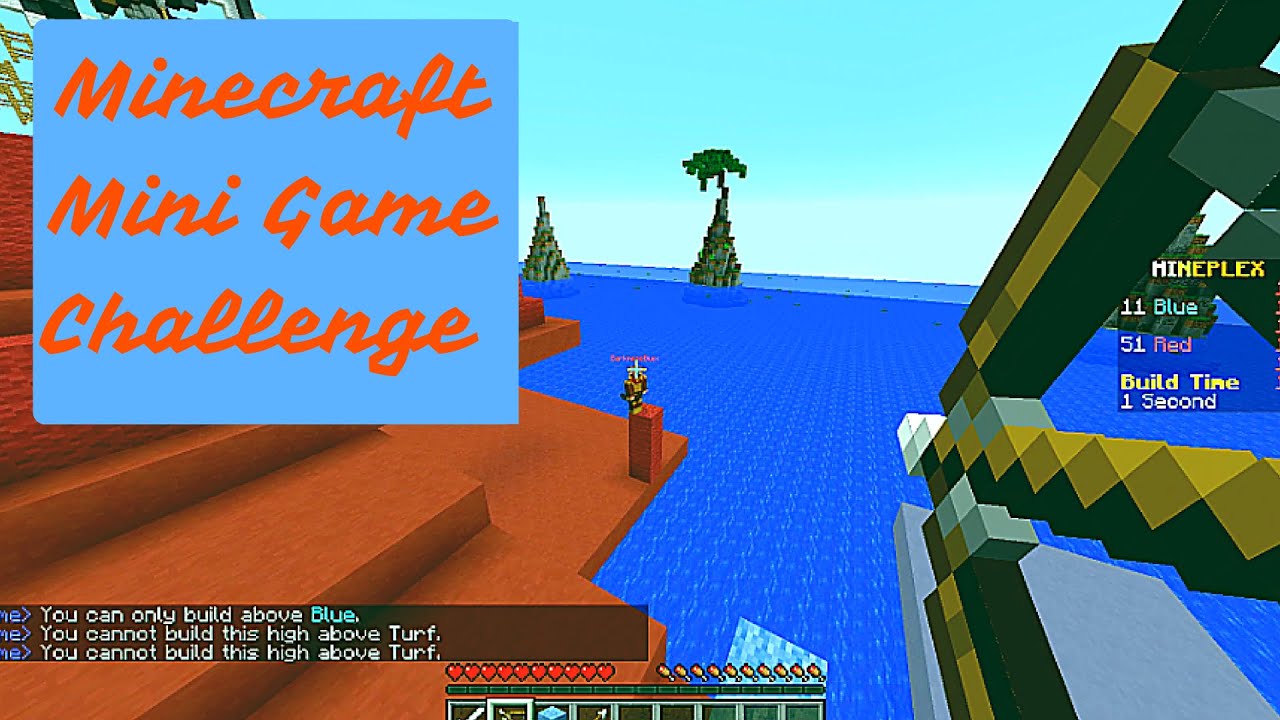 Minecraft Mini Game Challenge - YouTube