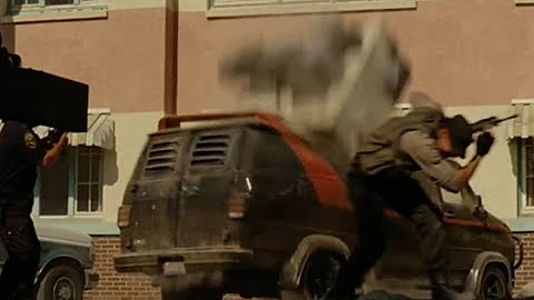 The A-Team Movie: Van Crushed by Murdock