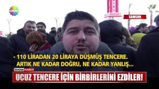 Ucuz Tencere Için Birbirlerini Ezdiler