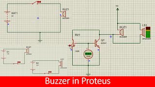 how to use buzzer in Proteus tutorial screenshot 4