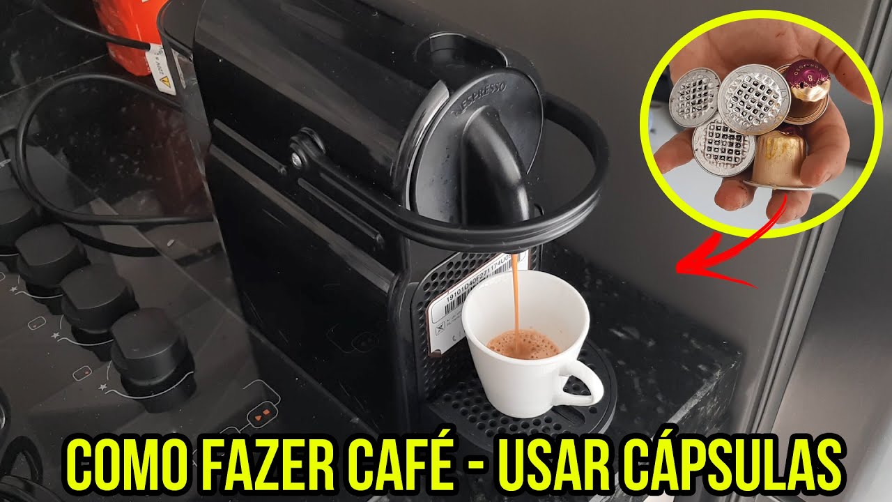 Nespresso Inissia Preta, Cafeteira 110V + 50 Cápsulas de Café Variado em  Promoção | Ofertas na Americanas