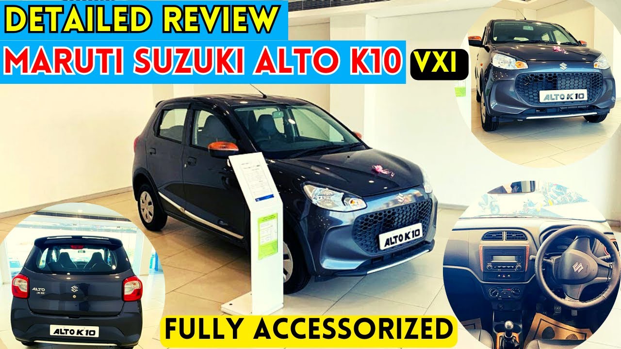 Maruti Suzuki Alto K10 2023 // Alto K10 VXI // Alo K10 Accessories List