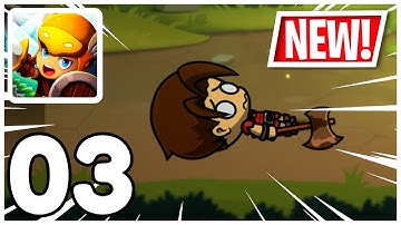 Too strong - Kinda Heroes - Gameplay Walkthrough Part 03 (iOS, Android)