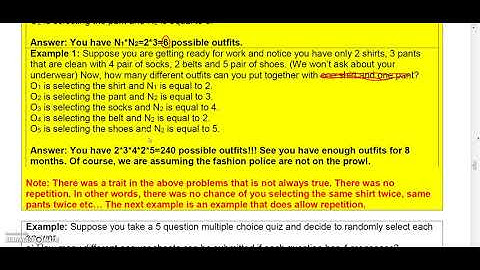 5 2 3 Finite Math  Multiplication Principle