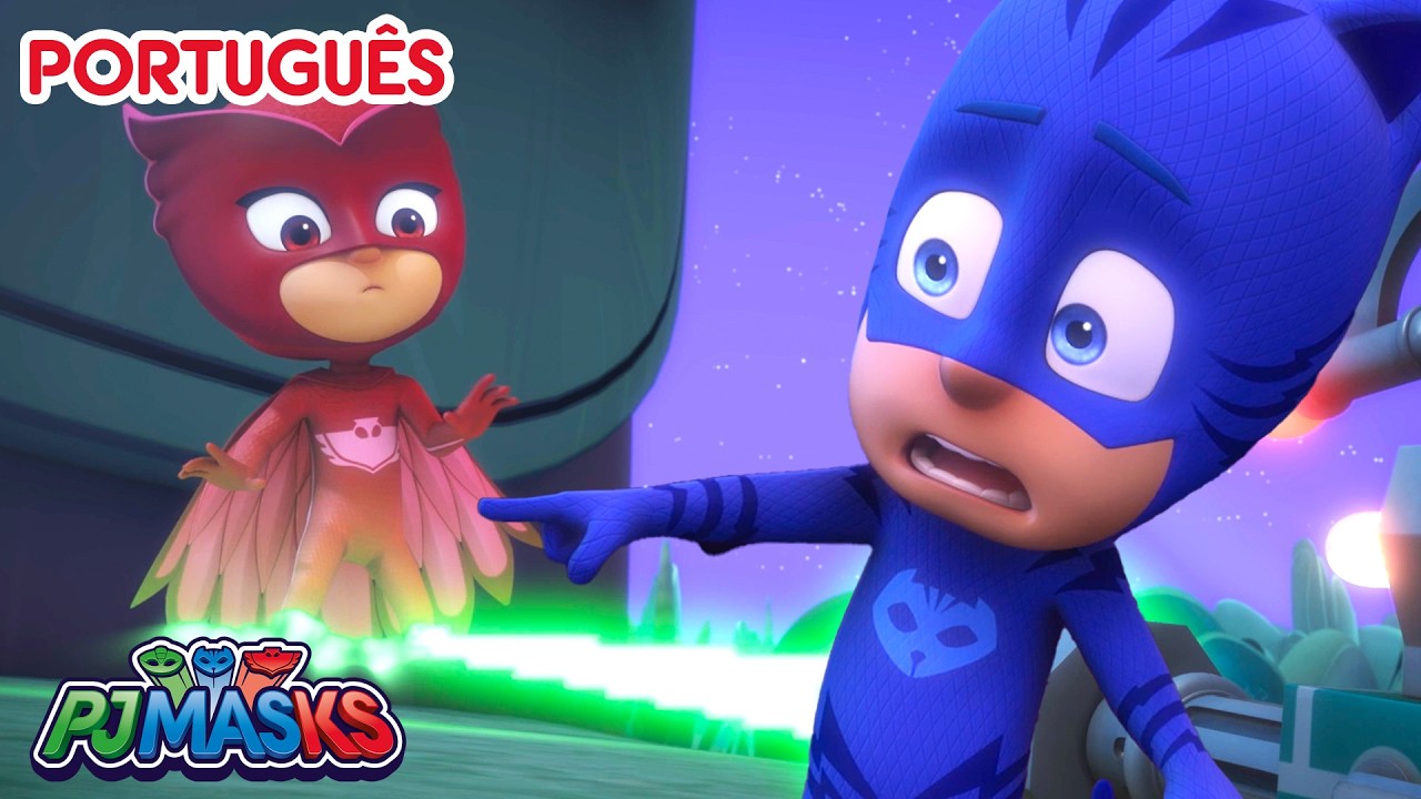 Corujita Invisível 🦉 PJ Masks em Português episódios completos 🦸 Desenhos animados