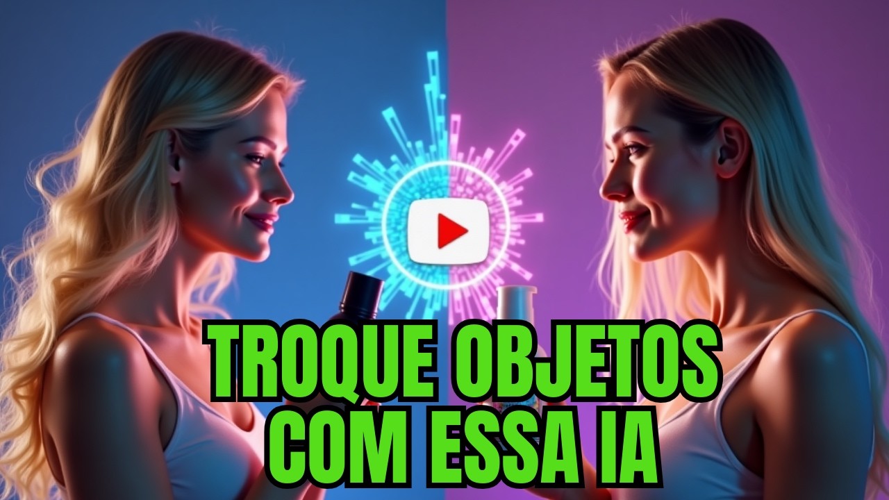 Como a Topview AI Troca Objetos de Lugar e de Pessoas