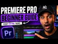 Learn Premiere Pro in ONE Video - Complete Beginner's Guide (Start to Finish)