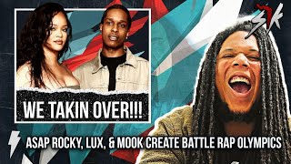 Rihanna Involved?! ASAP Rocky, Murda Mook & Lux’s Battle Rap Olympics Raise Questions