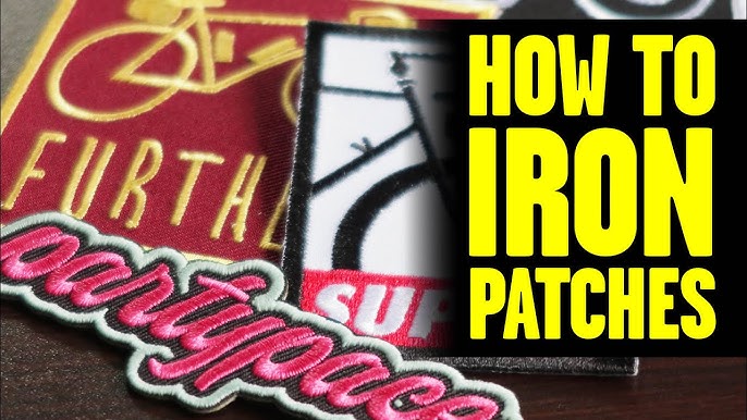 How to IRON ON PATCHES on Hats 🧢 