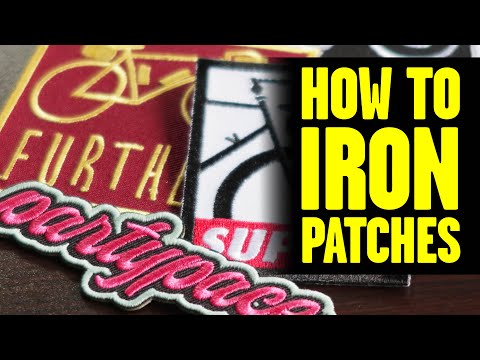 How to Iron PATCHES!