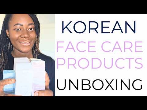 Korean Skincare Haul! Full Face Routine UNBOXING + First Impressions!