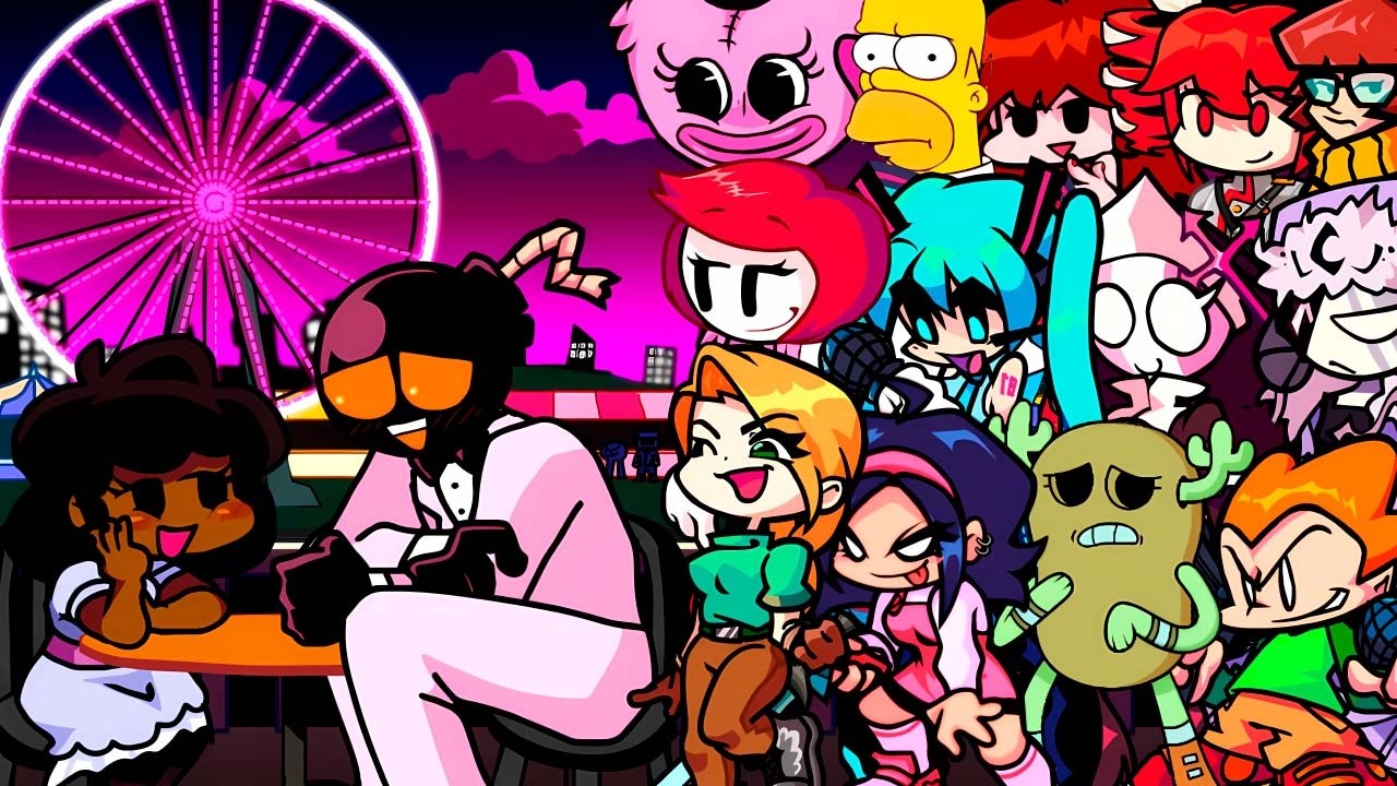 HEARTBASS but Every Turn a Different Character Sings 🎶 (FNF Heartbass but Everyone Sings It)