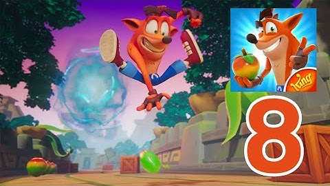 Crash Bandicoot : On The Run  [Part 8] (Android,iOS) Gameplay