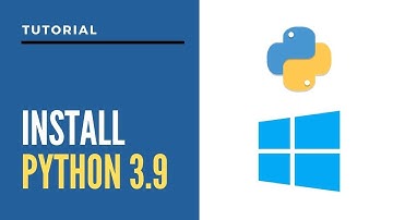 How To INSTALL Python 3.9 On Windows 10 64 Bit