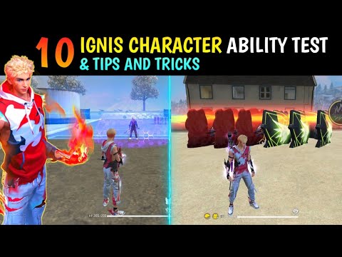 NEW IGNIS CHARACTER ABILITY TEST - GARENA FREE FIRE - YouTube