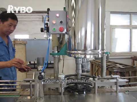 gas beverage AL can filling and sealing machine