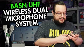 BASN Dual Wireless Mics Unboxing – UHF + Reverb in a Pocket-Sized Kit!
