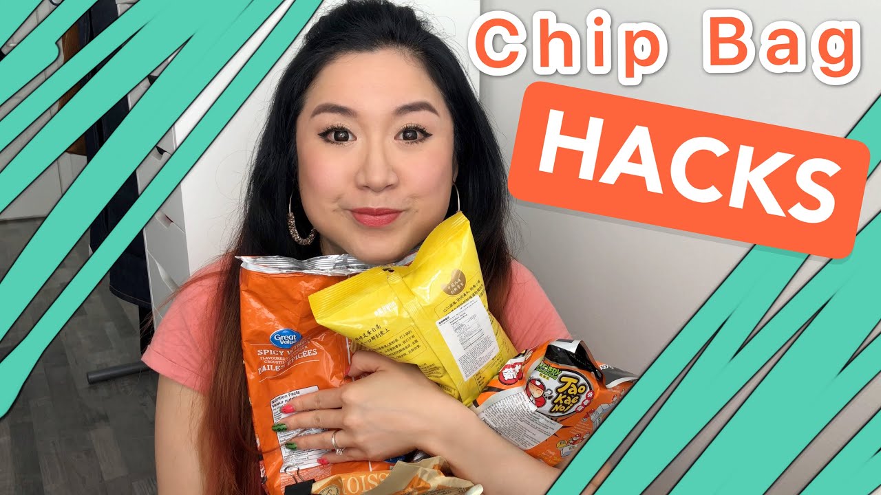 Chip Bag Hacks Ruby Tip Tuesday, Snacks, Junk Food Hacks, How to Seal