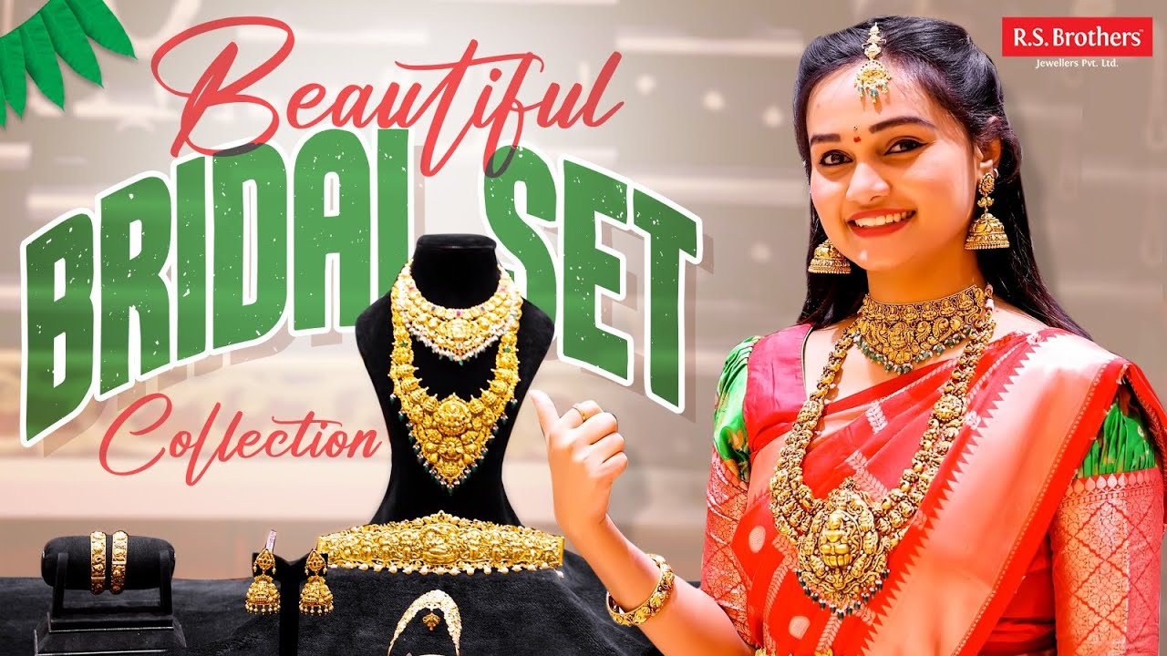 Beautiful Bridal Set Collection  RS Brothers Jewellers - YouTube