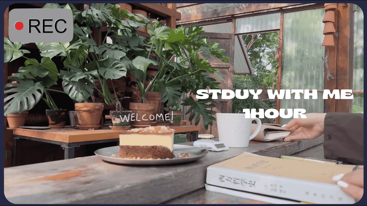 1-HOUR STUDY WITH ME | PEACEFUL DAY | 1小時學習陪伴#studywithme  #studymotivation