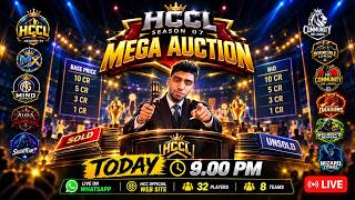 Mega Auction | HCCL Season 07 | HC Community Sri Lanka
