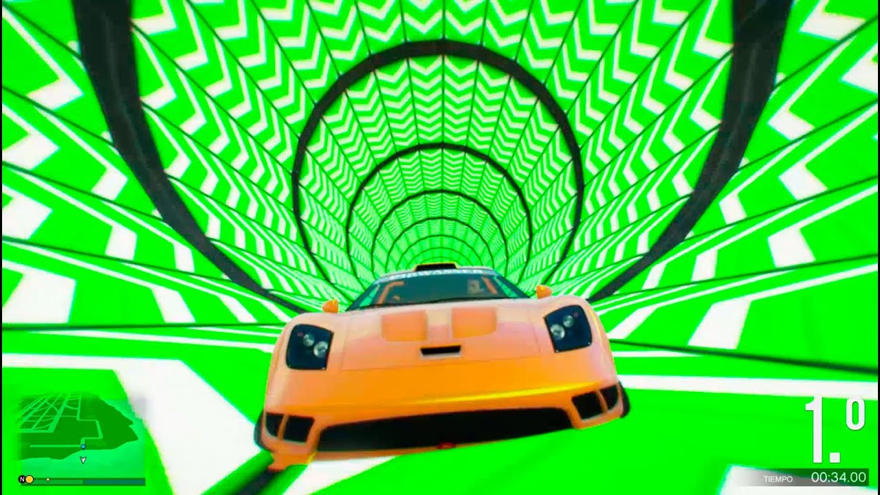 playstation 3 EL SUPERTUBO!! GTA V ONLINE Carreras Acrobáticas #237 - GTA 5 Gameplay
