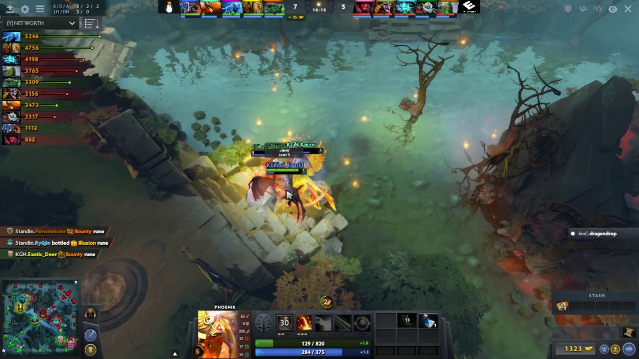 Team Kinguin VS Evil Corporation Dota 2 GALAXYBATTLE EMERGING WORLDS HIGHLIGHTS