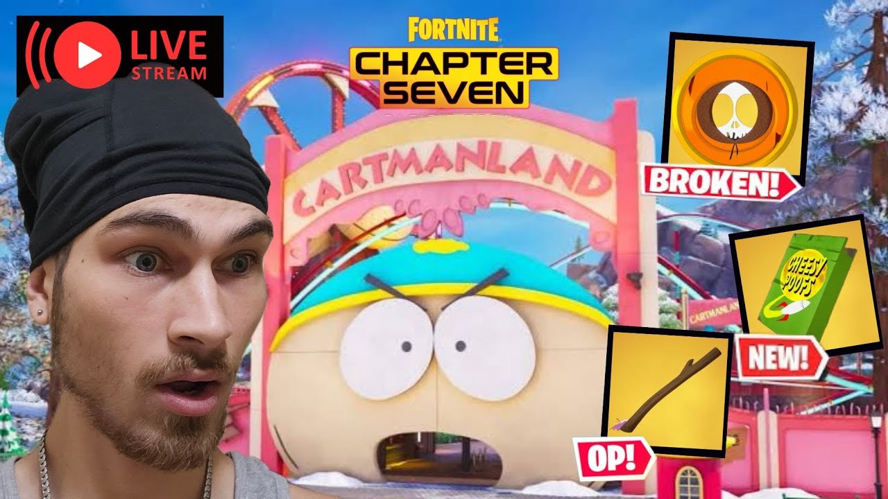 🔴 *NEW* South Park Comes To Fortnite Update And Its Crazy