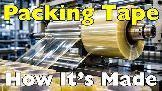 How Packing Tape Is Really Made (It's Surprisingly Complex)
