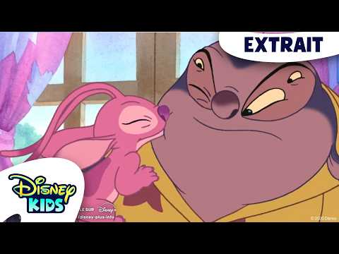 🩷🩵😍 Jumba rencontre Angel pour la première fois! | Lilo et Stitch, la série | @DisneyKidsFR