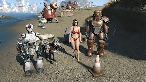 Fallout 4 Mod Review - Bioshock Inspired Armor, HD Textures and Automatron Paint Jobs
