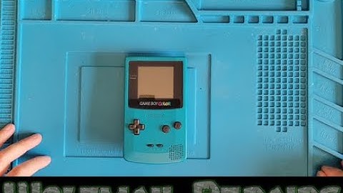 GameBoy Color Buttons Don’t Work!! Quick Fix!!