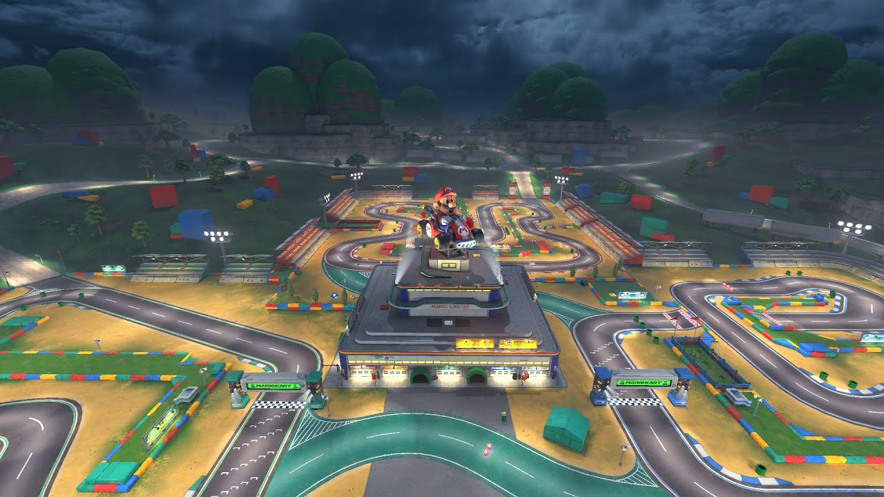 Mario Circuit (Full Track with prelude, main track, and endings) - Mario Kart World - OST