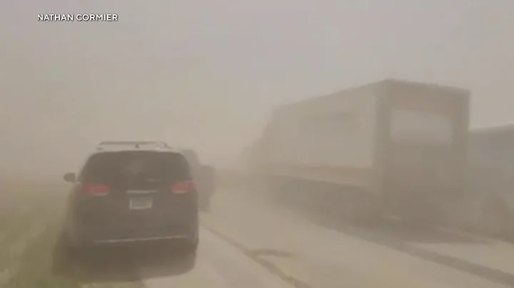 Dust storm causes deadly crashes in Illinois